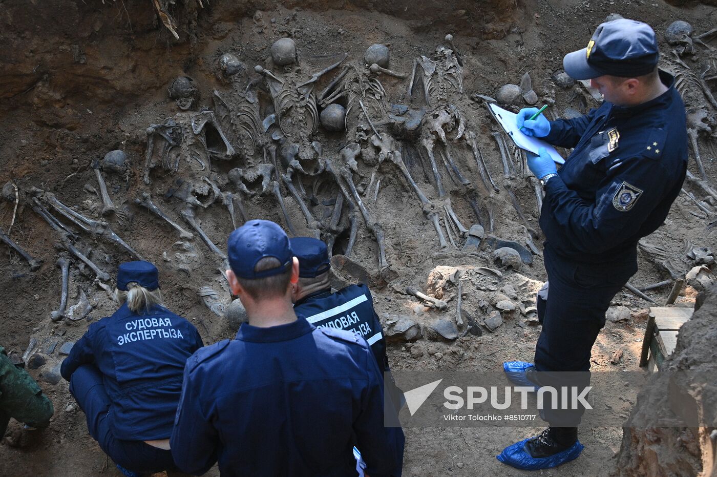 Belarus WWII Mass Grave