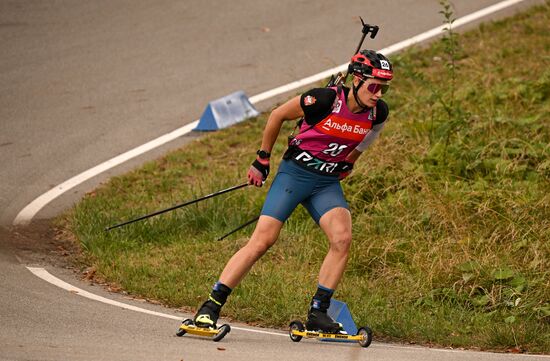 Russia Biathlon Commonwealth Cup Women Sprint