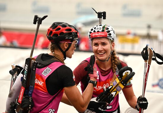 Russia Biathlon Commonwealth Cup Women Sprint