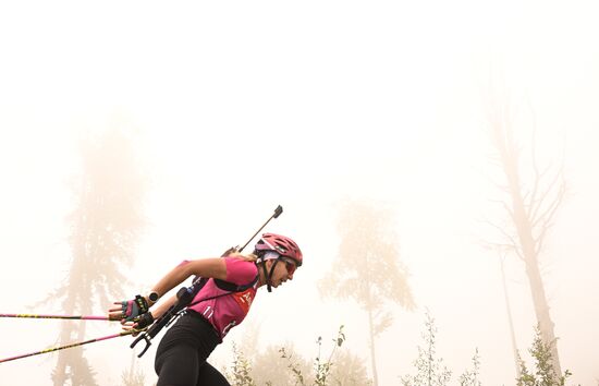 Russia Biathlon Commonwealth Cup Women Sprint