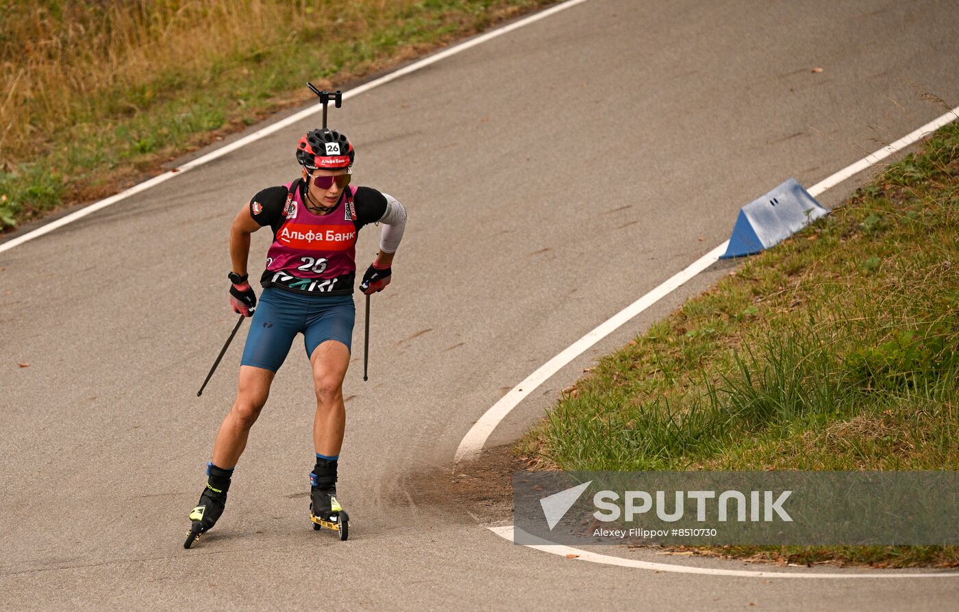 Russia Biathlon Commonwealth Cup Women Sprint