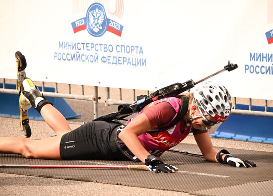 Russia Biathlon Commonwealth Cup Women Sprint