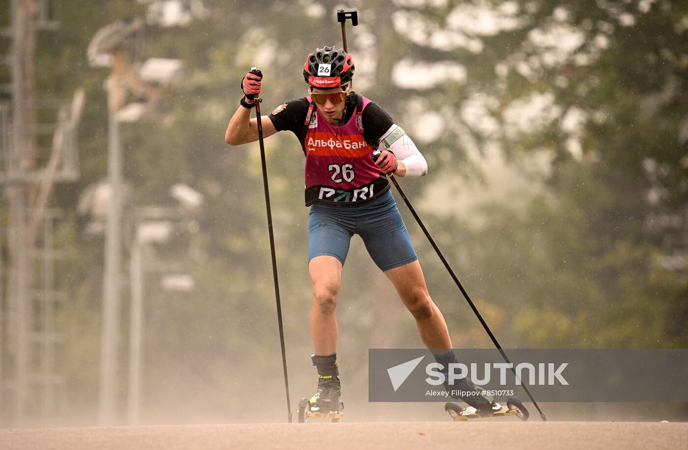 Russia Biathlon Commonwealth Cup Women Sprint