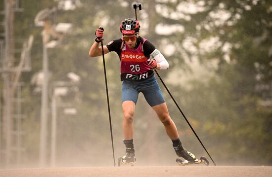 Russia Biathlon Commonwealth Cup Women Sprint