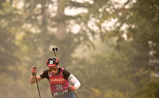 Russia Biathlon Commonwealth Cup Women Sprint