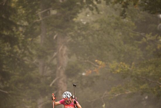 Russia Biathlon Commonwealth Cup Women Sprint