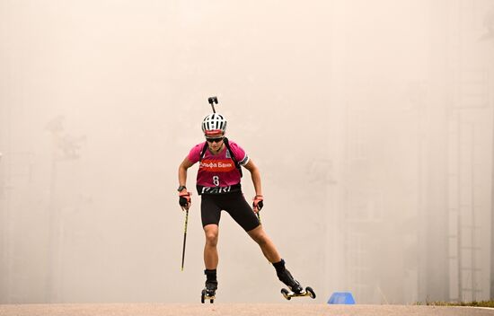 Russia Biathlon Commonwealth Cup Women Sprint