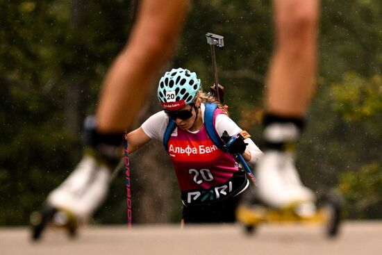 Russia Biathlon Commonwealth Cup Women Sprint