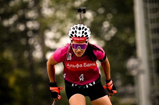 Russia Biathlon Commonwealth Cup Women Sprint