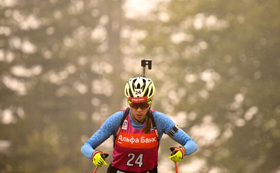 Russia Biathlon Commonwealth Cup Women Sprint