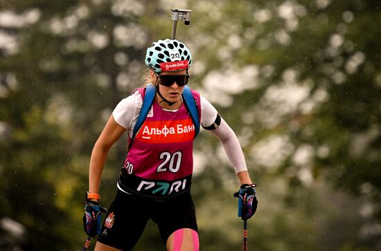 Russia Biathlon Commonwealth Cup Women Sprint