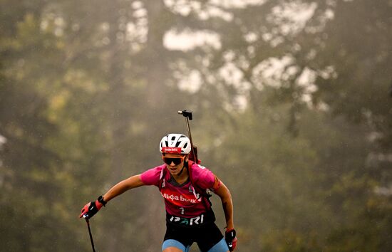 Russia Biathlon Commonwealth Cup Women Sprint