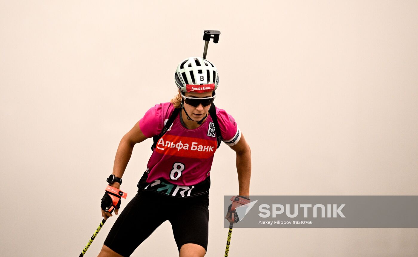 Russia Biathlon Commonwealth Cup Women Sprint