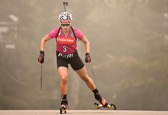Russia Biathlon Commonwealth Cup Women Sprint