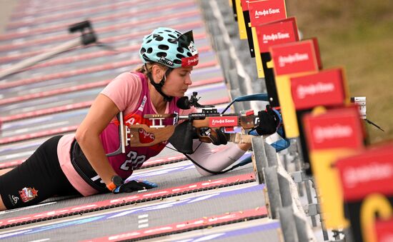 Russia Biathlon Commonwealth Cup Women Sprint