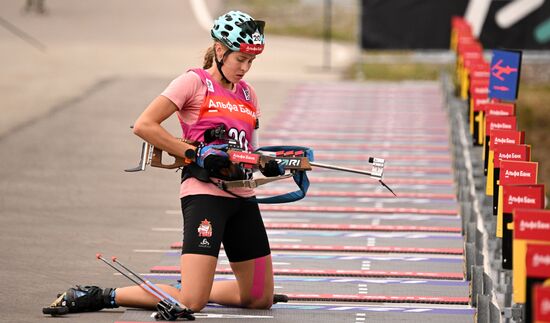 Russia Biathlon Commonwealth Cup Women Sprint