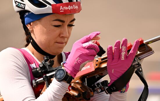 Russia Biathlon Commonwealth Cup Women Sprint