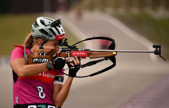 Russia Biathlon Commonwealth Cup Women Sprint