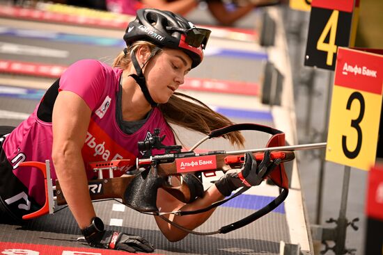 Russia Biathlon Commonwealth Cup Women Sprint