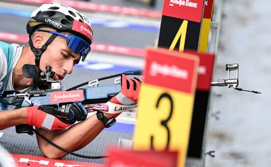 Russia Biathlon Commonwealth Cup Men Sprint