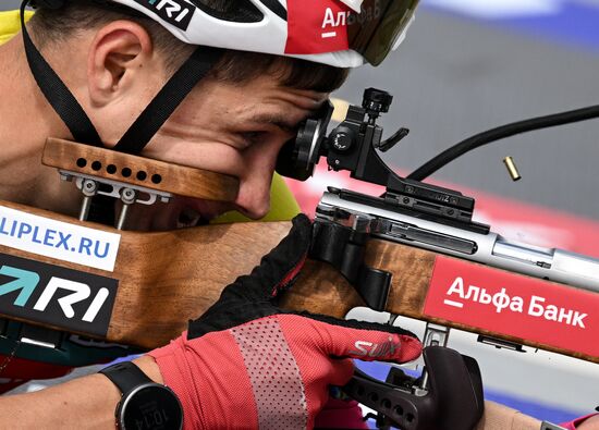 Russia Biathlon Commonwealth Cup Men Sprint