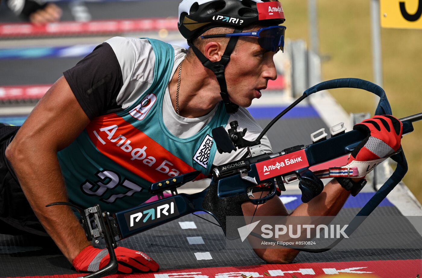 Russia Biathlon Commonwealth Cup Men Sprint