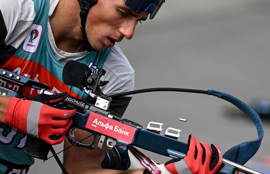 Russia Biathlon Commonwealth Cup Men Sprint