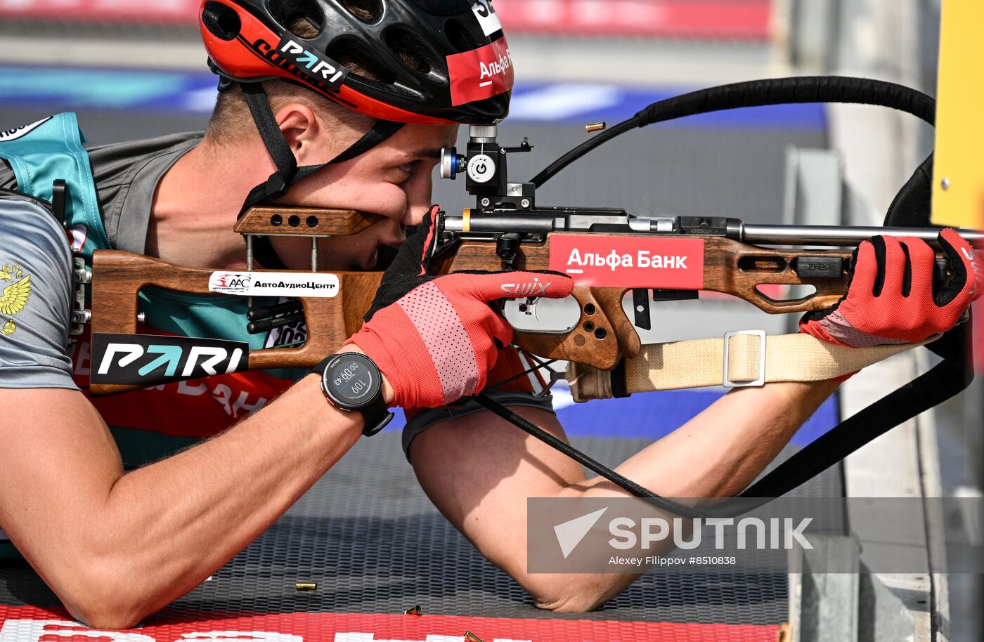 Russia Biathlon Commonwealth Cup Men Sprint