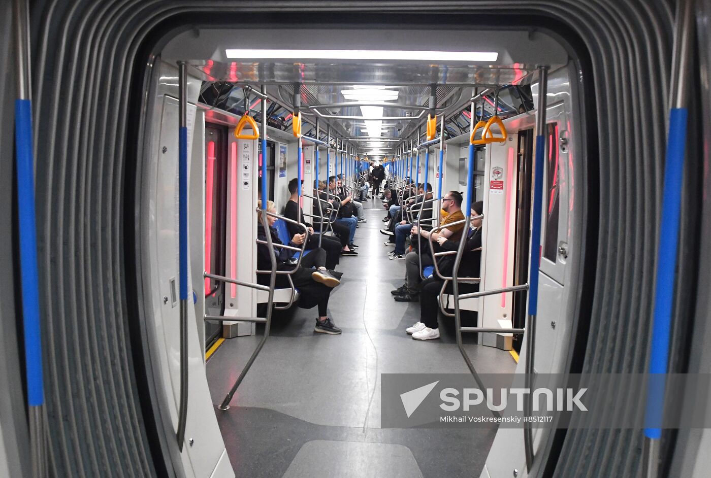 Russia Moscow Day Train Parade