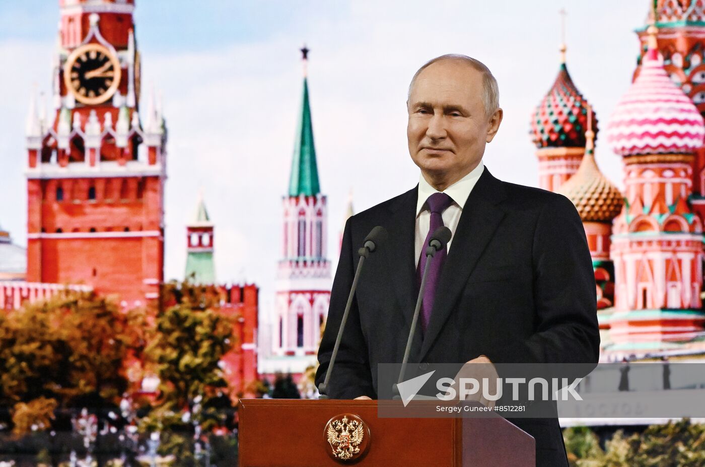 Russia Putin Moscow Day