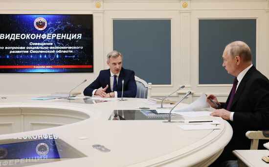 Russia Putin Smolensk Region Development