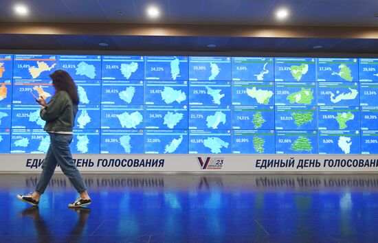 Russia Elections CEC Information Centre