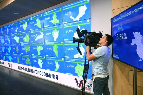 Russia Elections CEC Information Centre