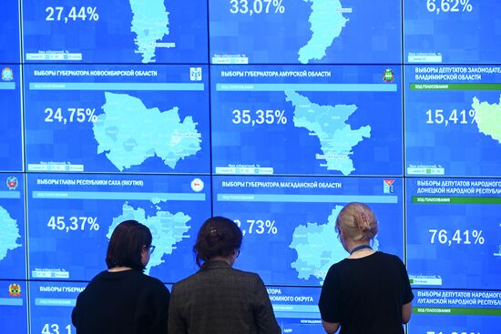 Russia Elections CEC Information Centre