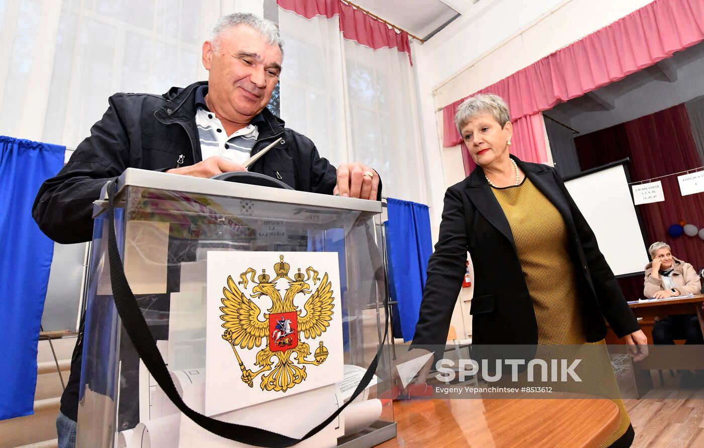 Russia Elections Vote Counting