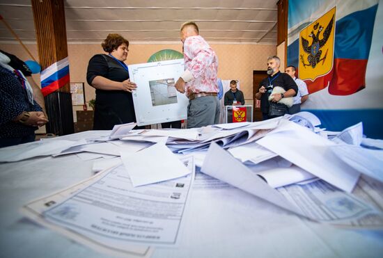 Russia Elections Vote Counting