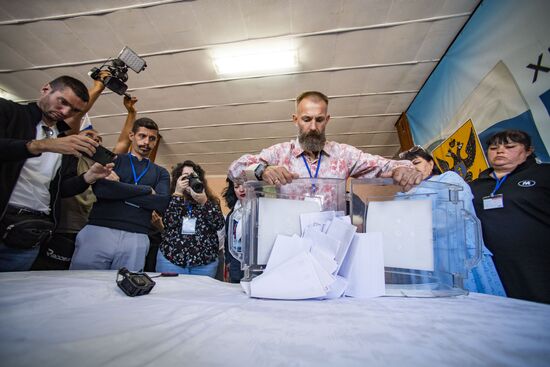 Russia Elections Vote Counting