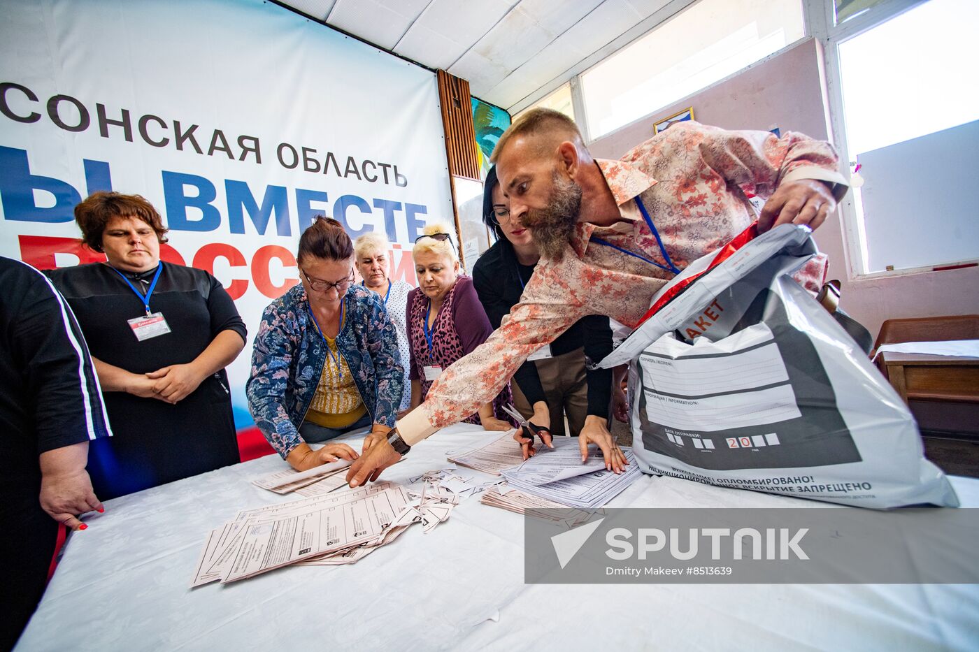 Russia Elections Vote Counting