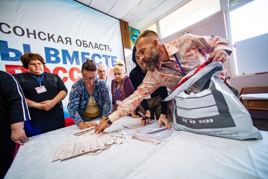 Russia Elections Vote Counting