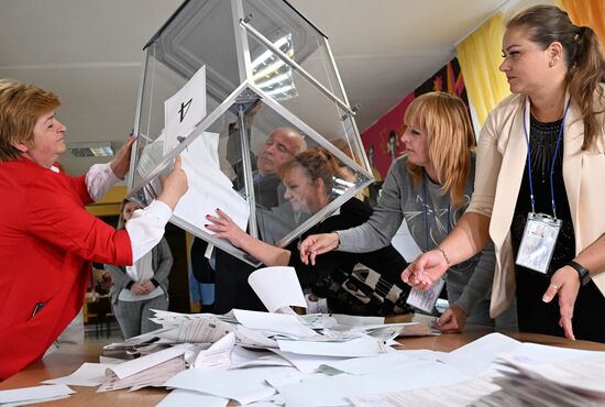 Russia Elections Vote Counting