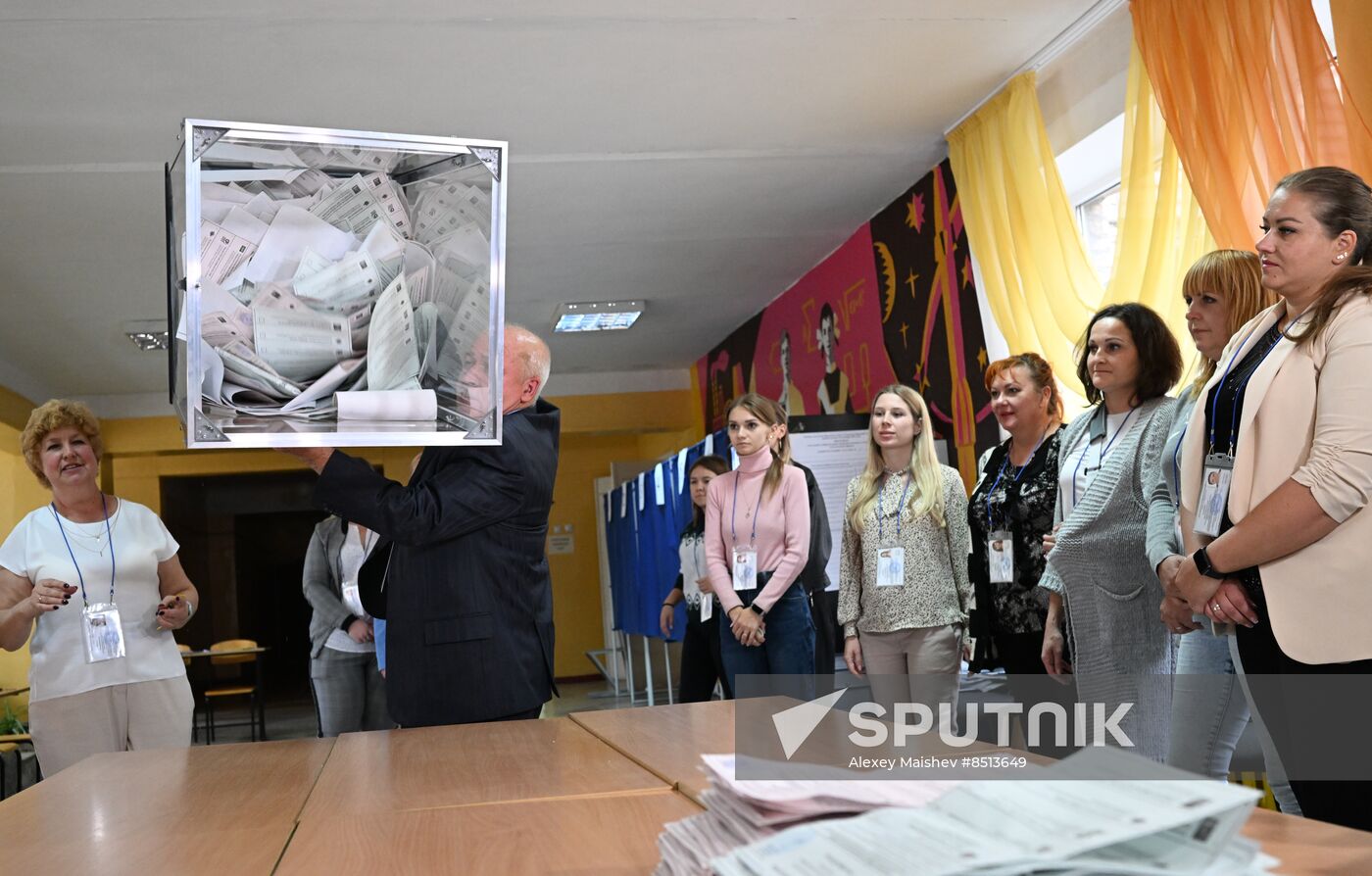 Russia Elections Vote Counting