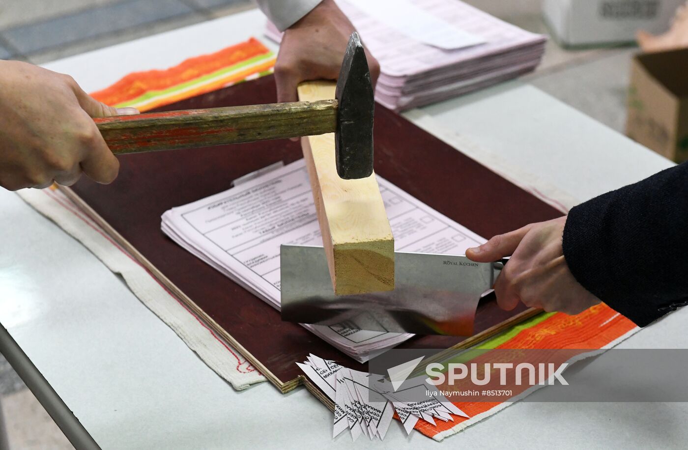 Russia Elections Vote Counting