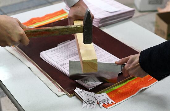 Russia Elections Vote Counting