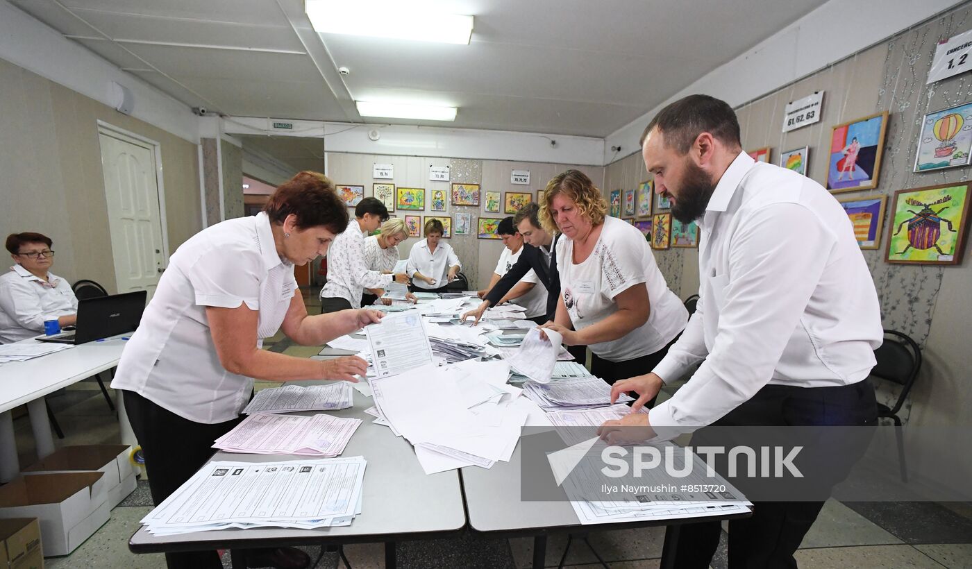 Russia Elections Vote Counting