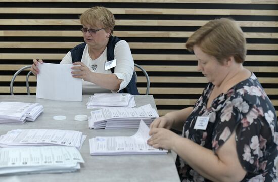 Russia Elections Vote Counting