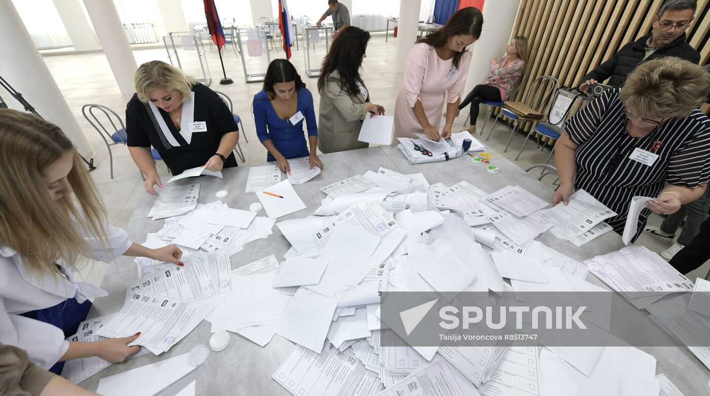 Russia Elections Vote Counting