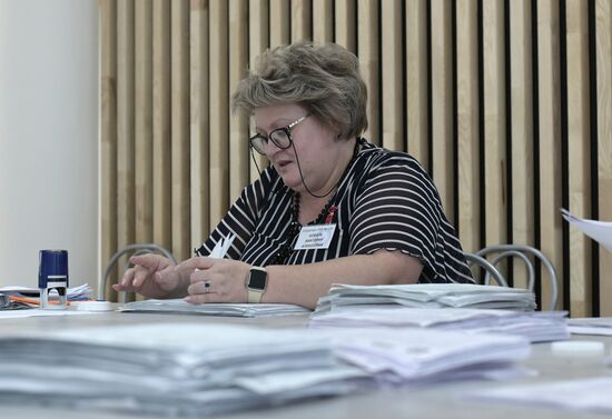 Russia Elections Vote Counting