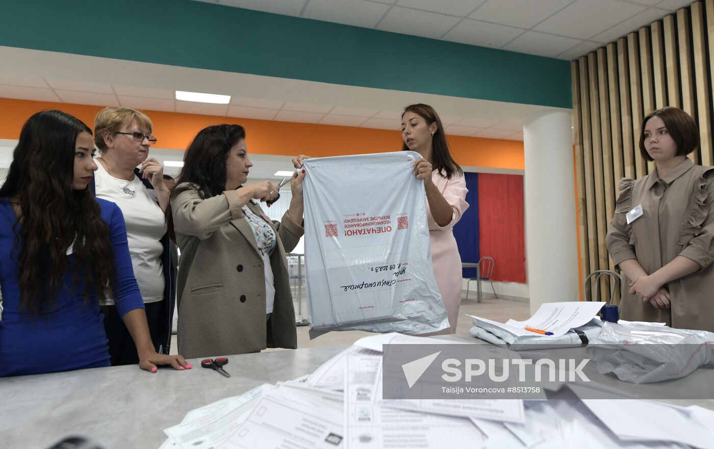 Russia Elections Vote Counting