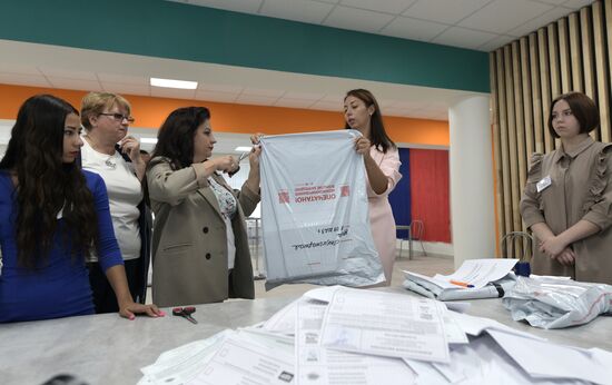 Russia Elections Vote Counting