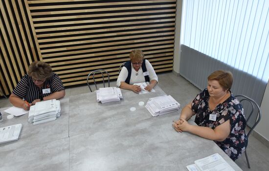 Russia Elections Vote Counting